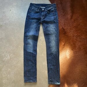 EUC G-Star RAW waist 27 Length 32 High straight leg jeans